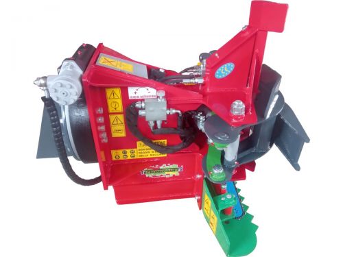 Grapple saw wood energy for excavators end telescopic forcklift