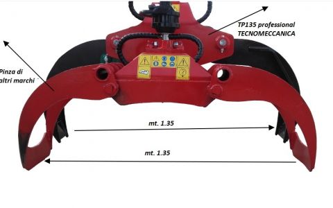 Pinza TP135 PROFESSIONAL  TECNOMECCANICA - Pinza di altri marchi